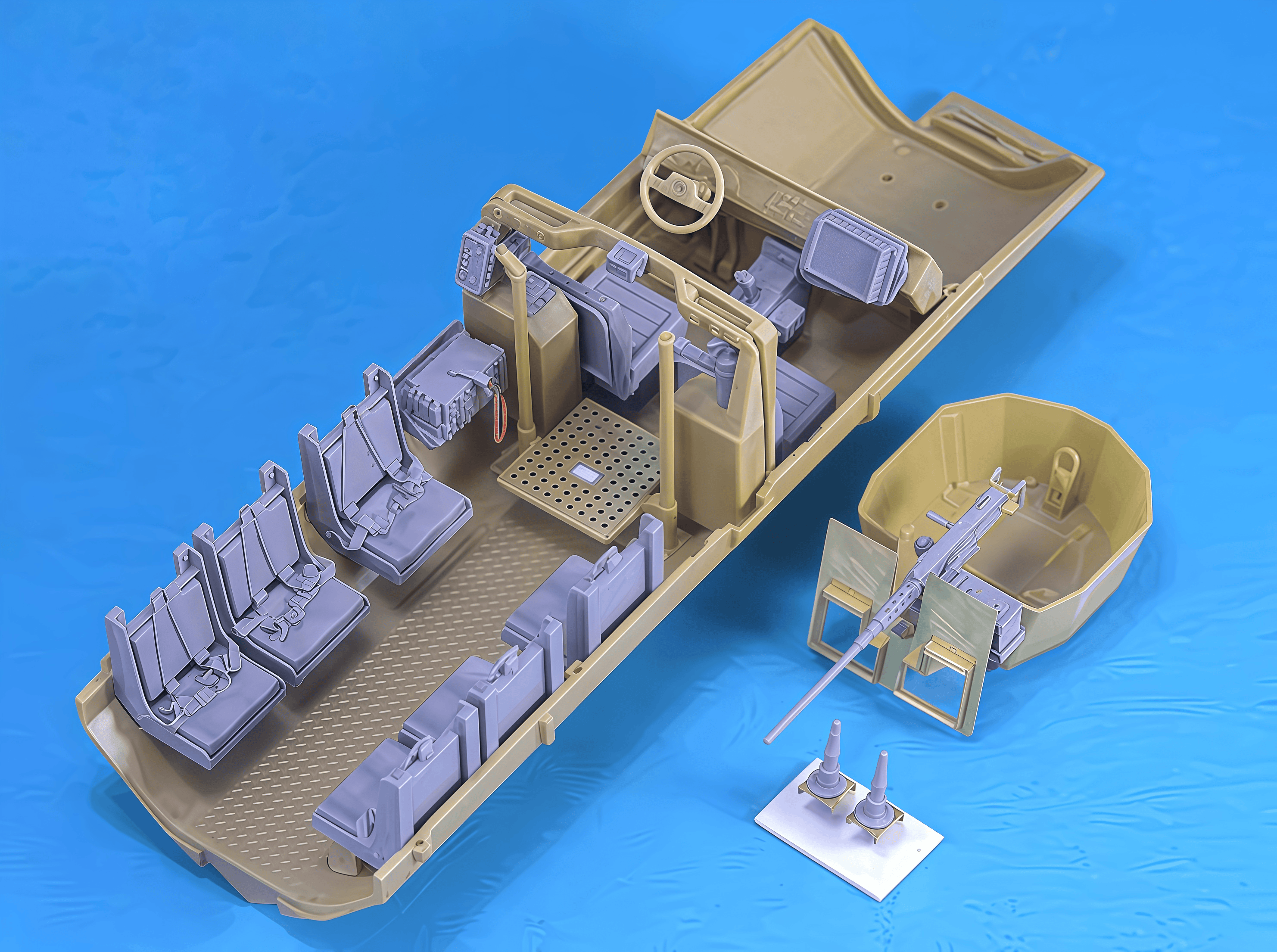 Model Kit Rg - 1/35 Cast Resin Model Assembly Kit,