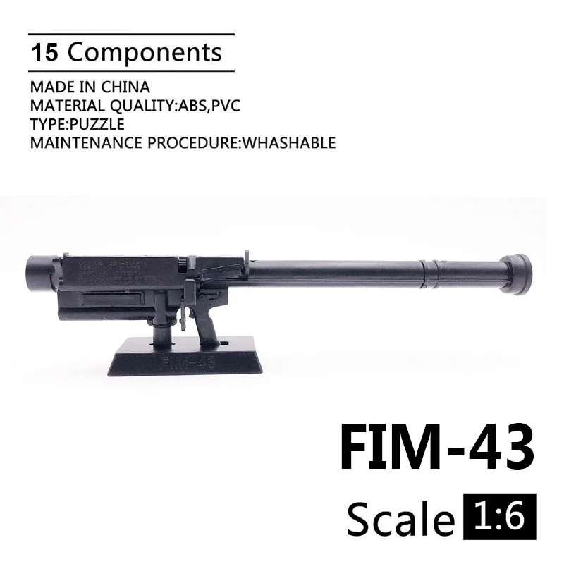 Model Kit Weapons - 1/6 FIM-43 Anti-aircraft Missile Gun Mode