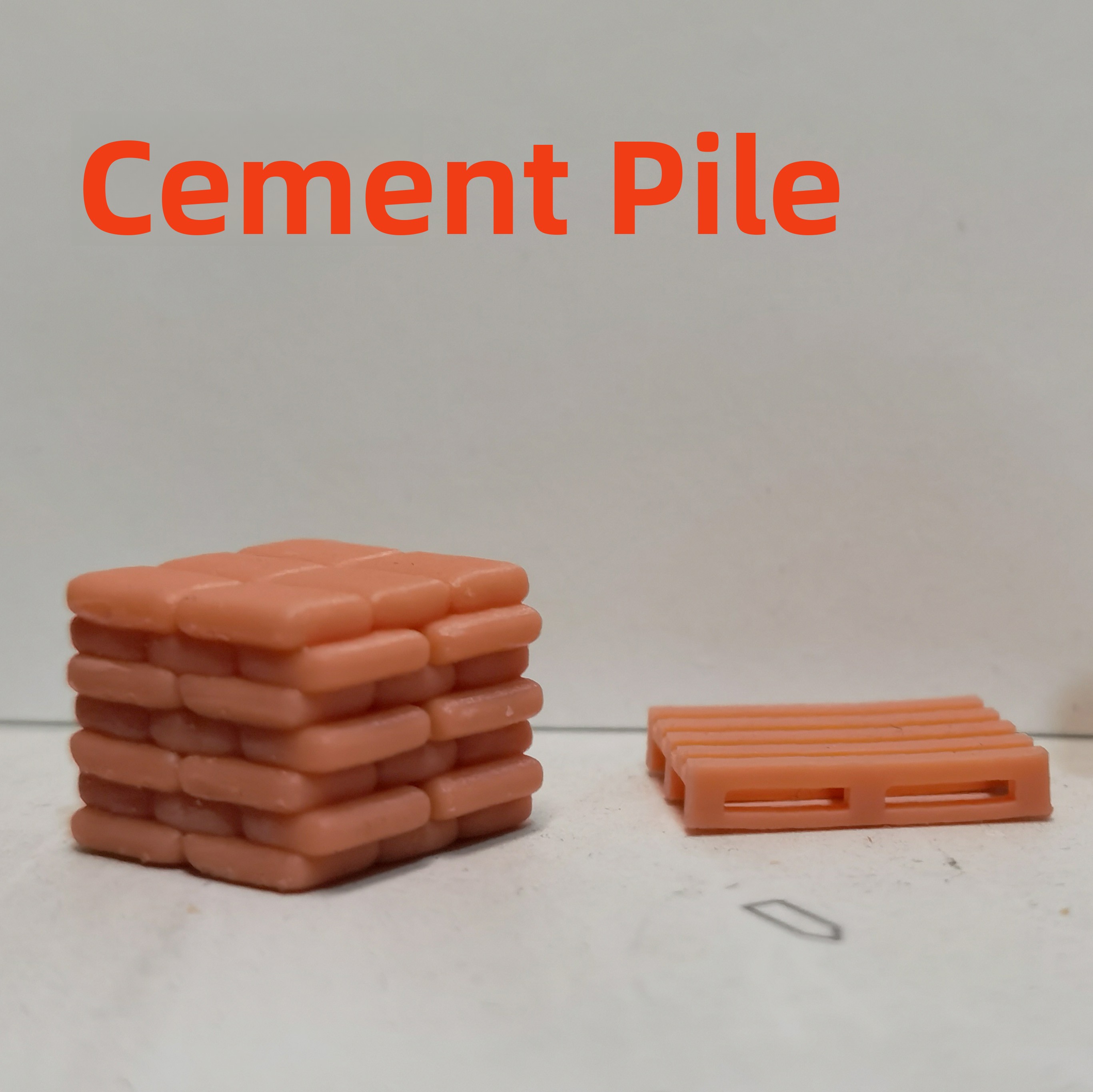 Model Kit Cement - Decorative :64 Sc Garage Scene Cement
