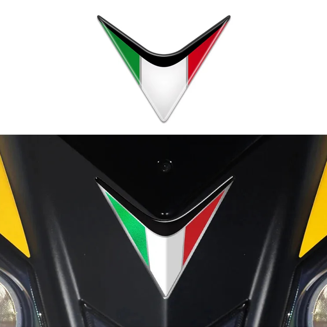 Model Kit Decals - New 3D Italy Flag Epoxy Sticker