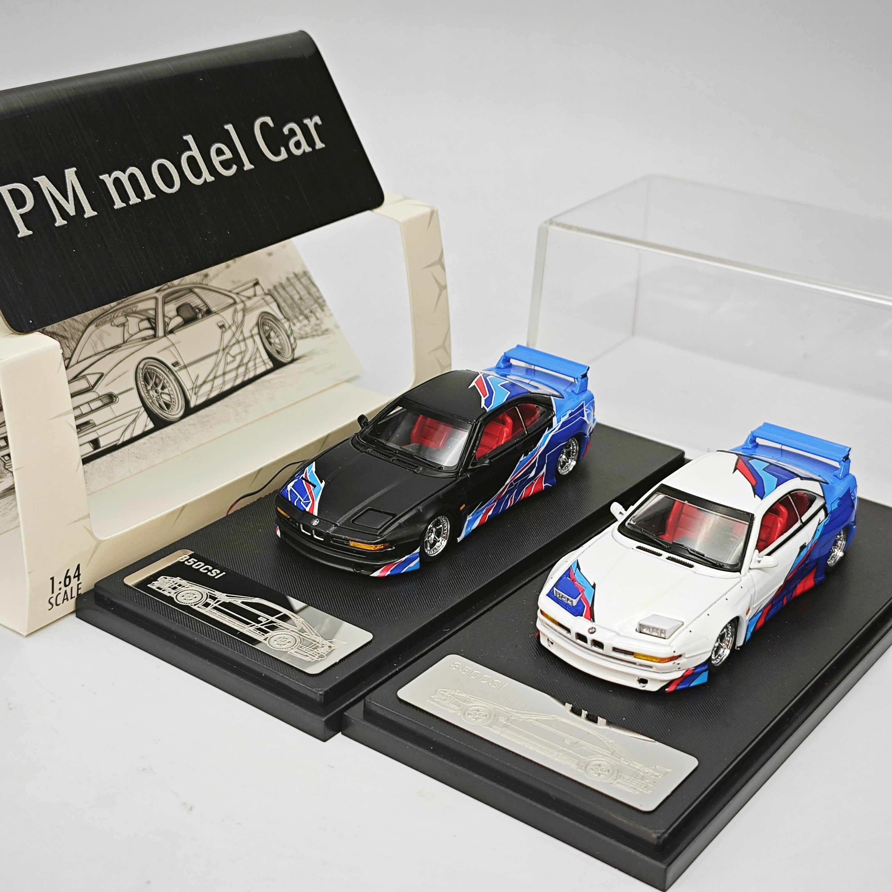Model Kit Rg - Rhino Model RM 1:64 BMW 850CSi