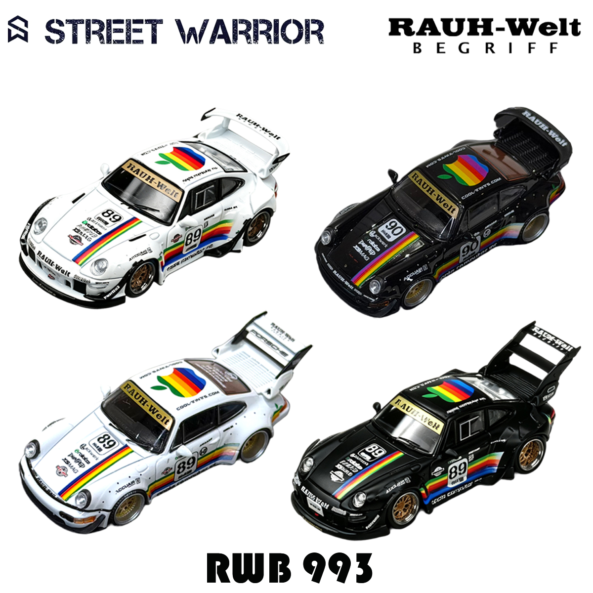 Model Kit Rg - SW In Stock 1:64 RWB 993