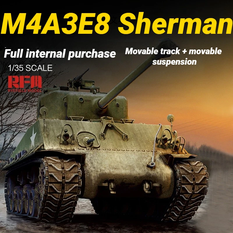 Model Kit History - Rye field model RFM assembling tank