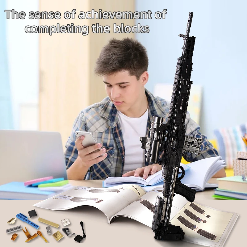 Military MK14 Battle Rifle Sim - Model Kit Weapons 리뷰 및 가격
