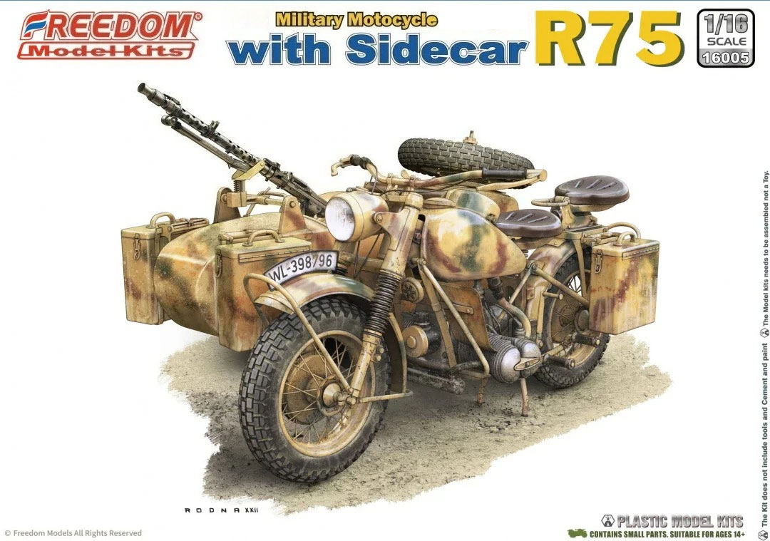 Freedom F16005 1/35 Scale  R75 - Model Kit History 리뷰 및 가격