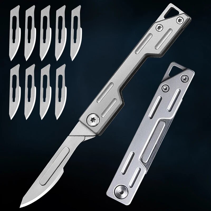 Folding Knife Stainless Steel  - Hobby Knife Blade 리뷰 및 가격