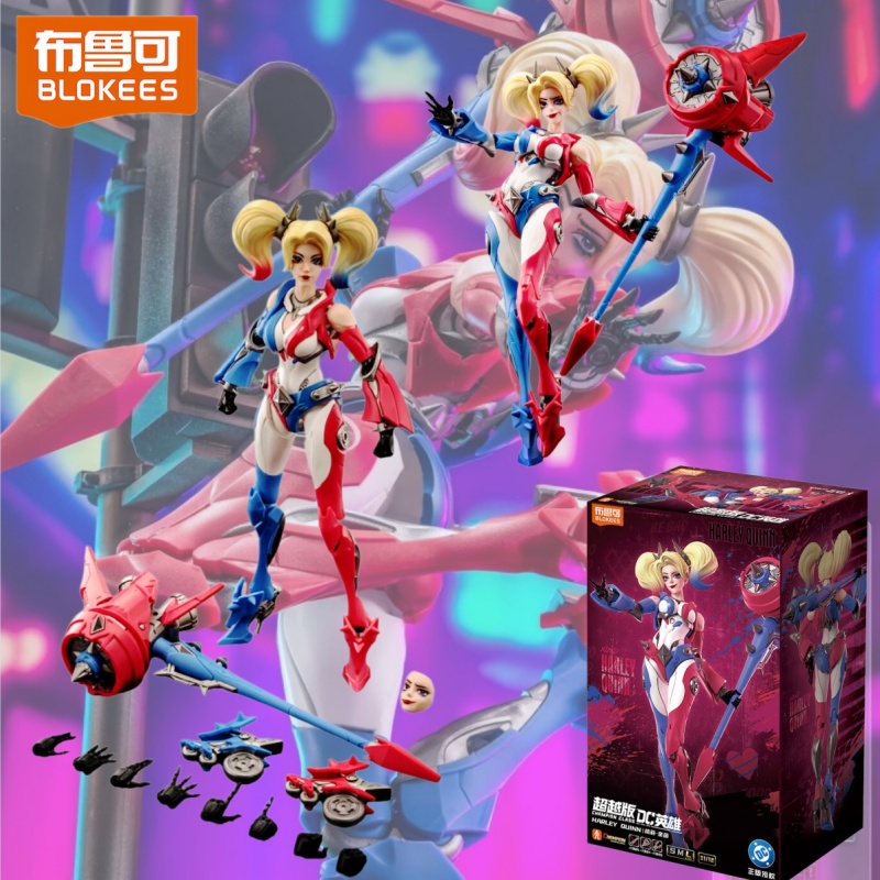 New Blokees Dc Super Hero Har  - Model Kit Harley Quinn 리뷰 및 가격