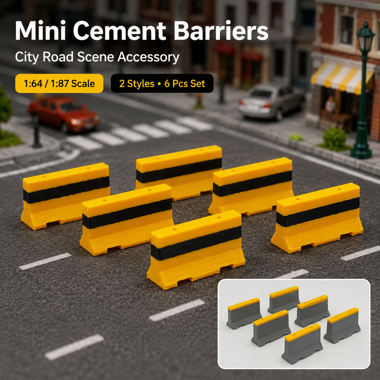 1:64 1:87 Mini Cement Road Bar - Model Kit Cement 리뷰 및 가격