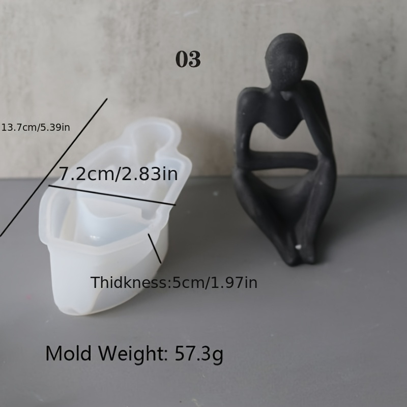 3pcs Silicone Mold Set for Hum - Model Kit Cement 리뷰 및 가격