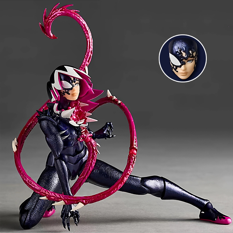 New Kaiyodo Venom Gwen Action  - Model Kit Harley Quinn 리뷰 및 가격