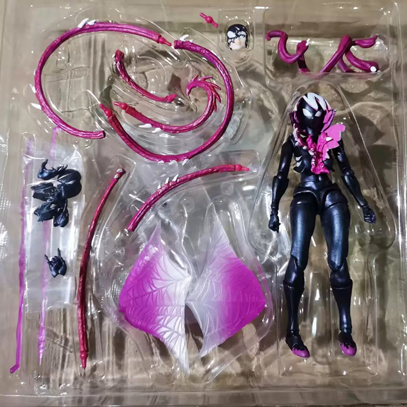 New Kaiyodo Venom Gwen Action  - Model Kit Harley Quinn 리뷰 및 가격