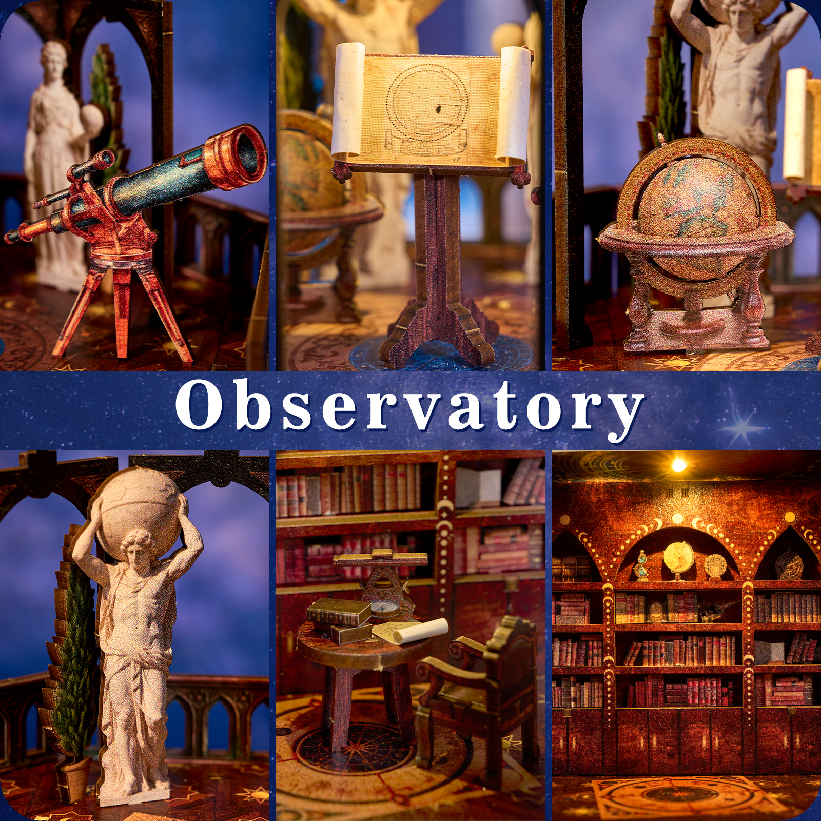 DIY 3D Wooden Puzzle Book Nook - Model Kit History 리뷰 및 가격