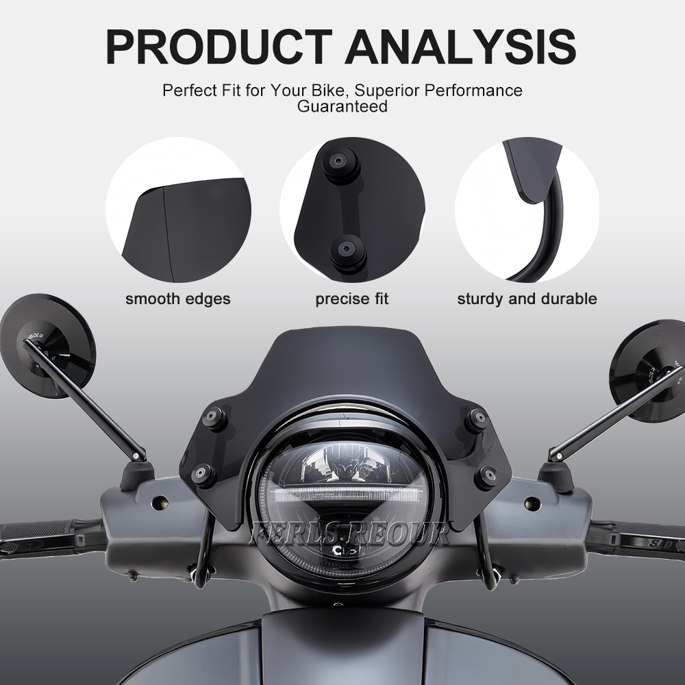Front Windscreen Flyscreen Kit - Model Kit Vespa 리뷰 및 가격