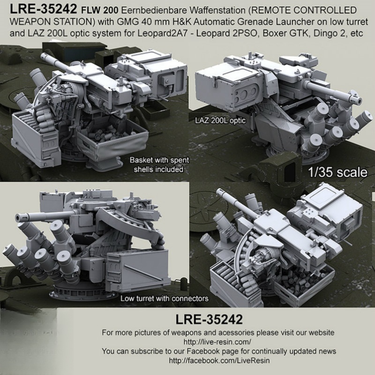 40MM resin unpainted model kit - Model Kit Weapons 리뷰 및 가격