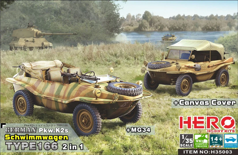 Hero F35003 German Pkw.k2s Sch - Model Kit History 리뷰 및 가격