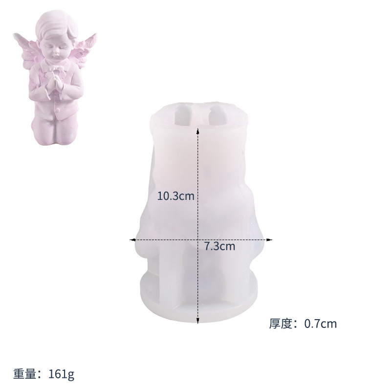Rose Angel Candle Silicone Mol - Model Kit Cement 리뷰 및 가격