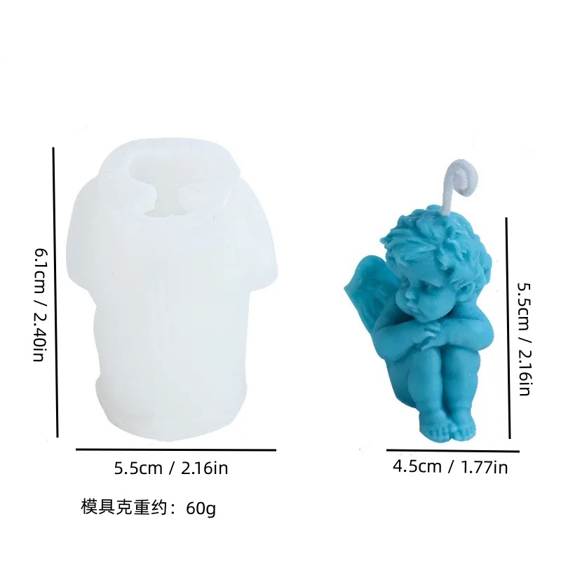 Rose Angel Candle Silicone Mol - Model Kit Cement 리뷰 및 가격