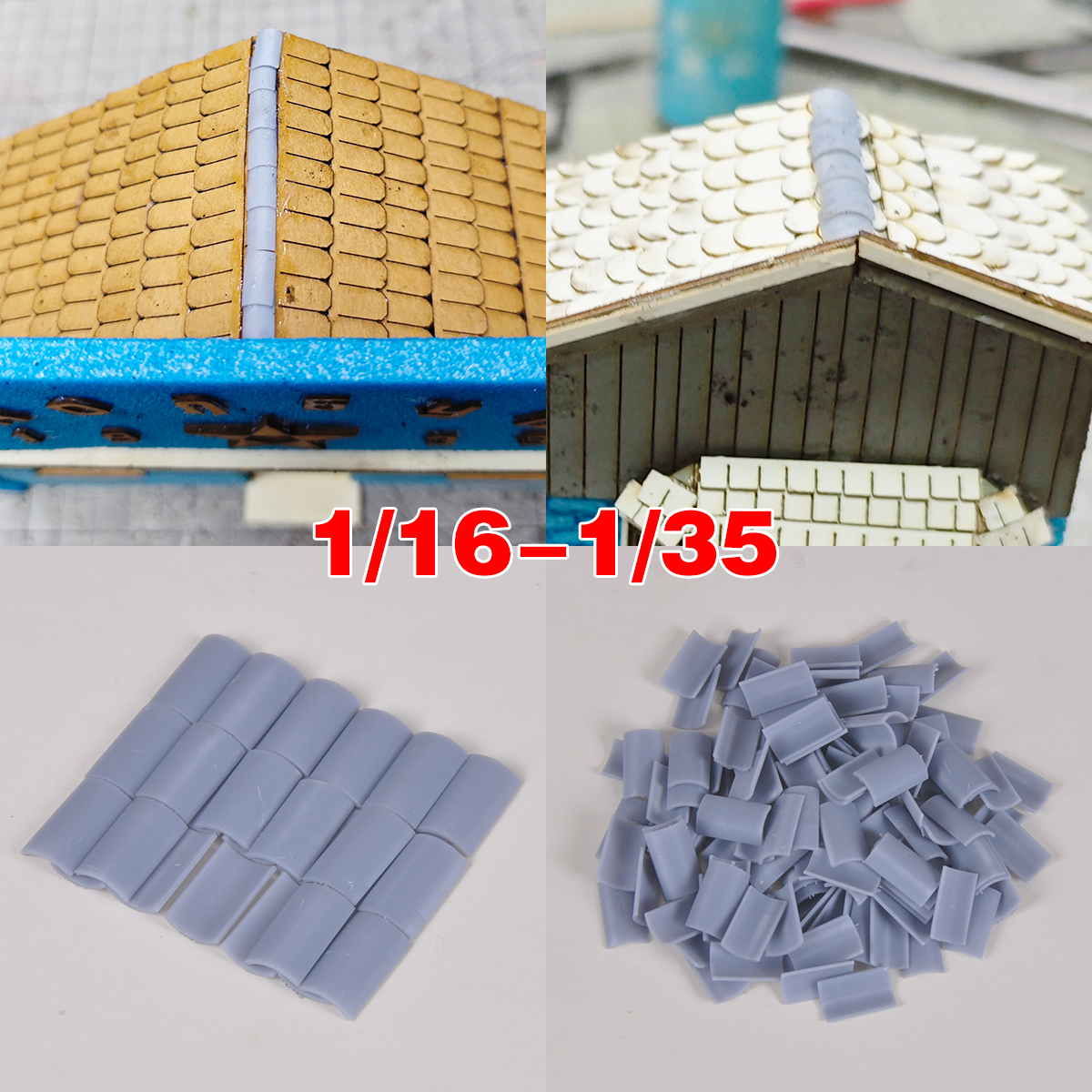 3D Resin Assembly House Tile R - Model Kit History 리뷰 및 가격