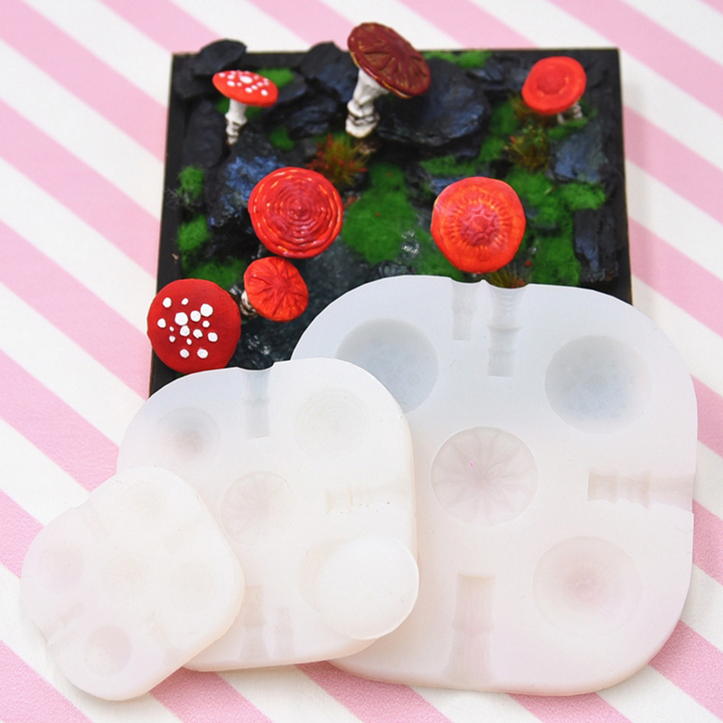 2pcs/set Mini Mushroom Silicon - Model Kit Tool 리뷰 및 가격