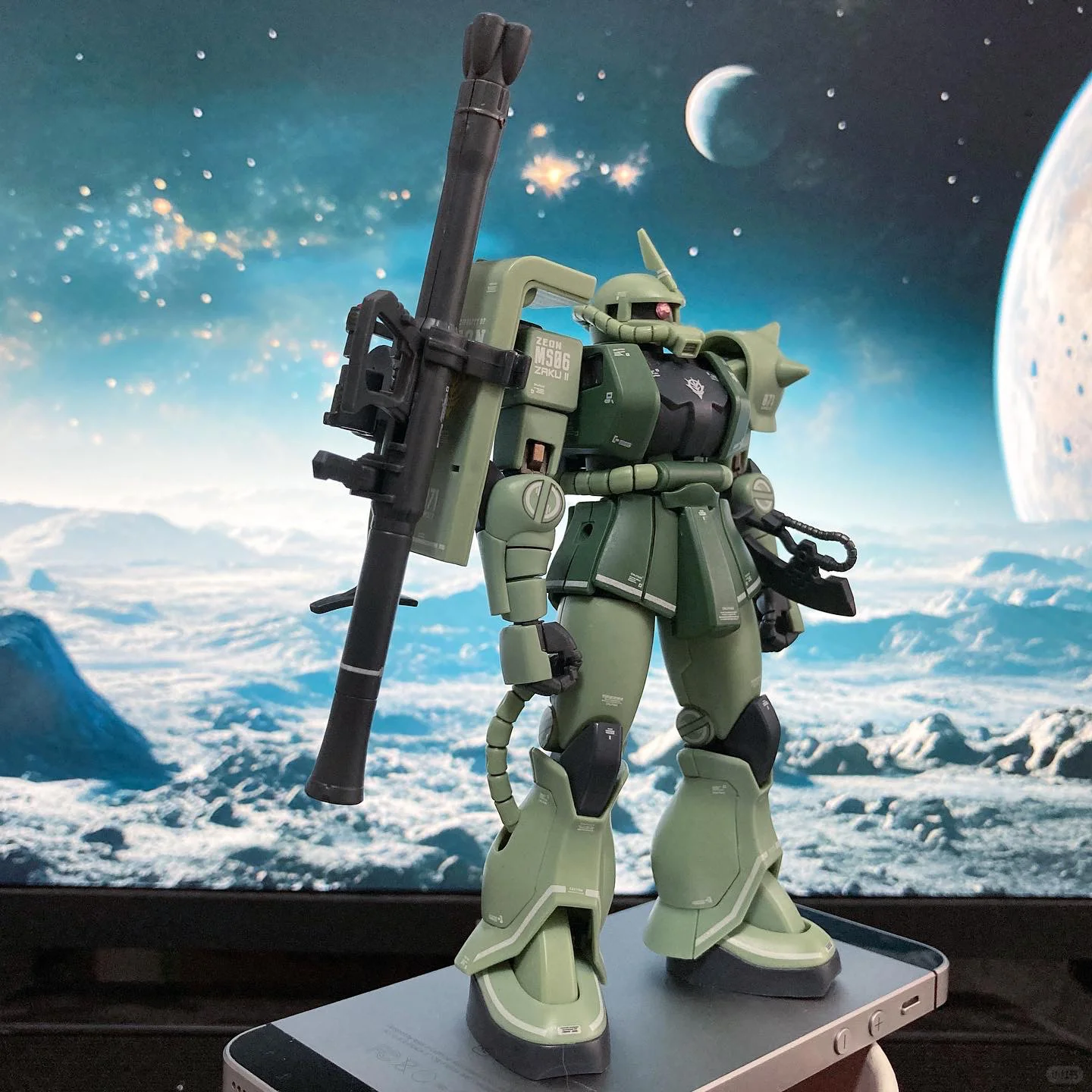 Hg 1/144 Gto Ms-06c-6/R6 Zaku  - Model Kit Zaku 리뷰 및 가격