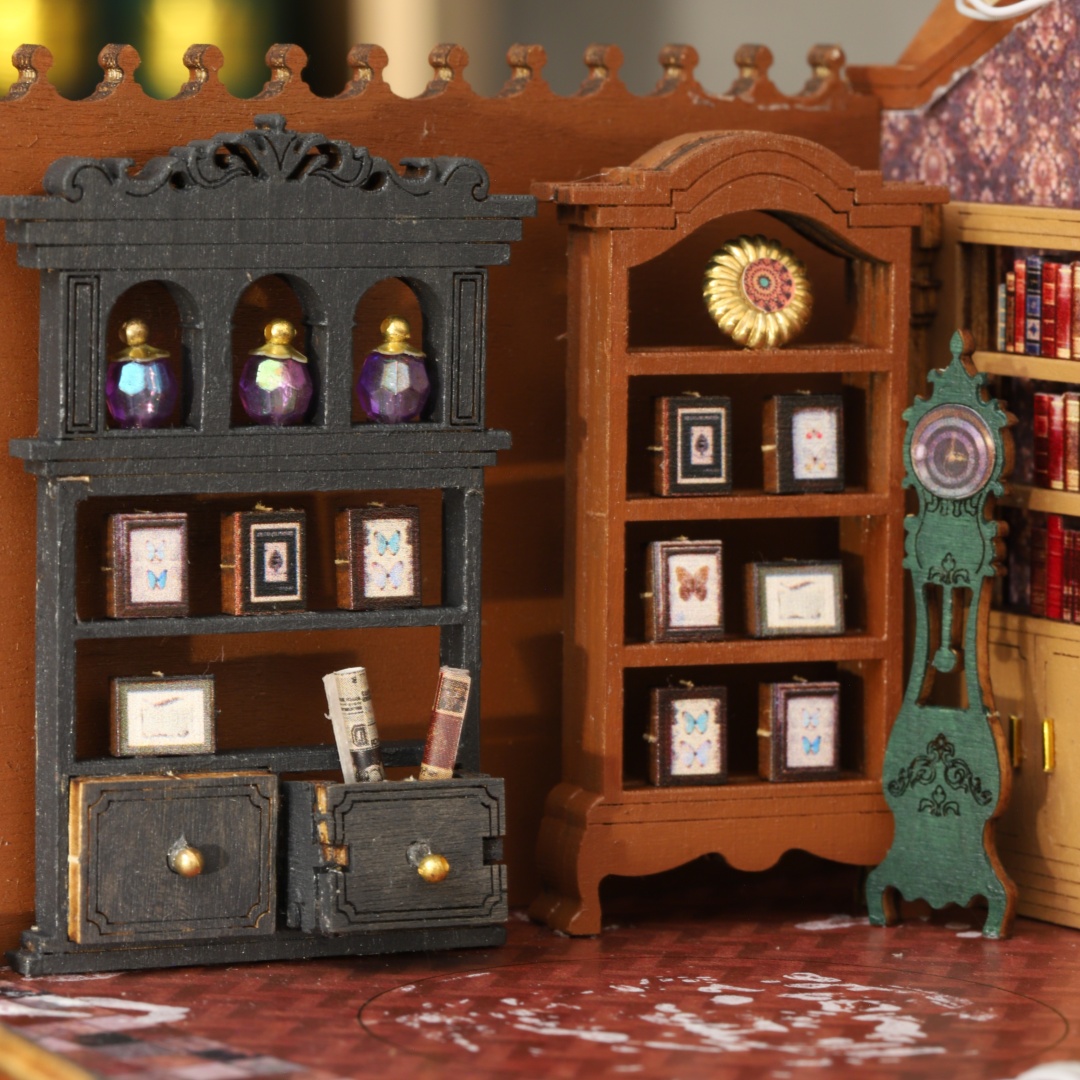 New DIY TWILIGHT BOOK CITY Min - Model Kit History 리뷰 및 가격