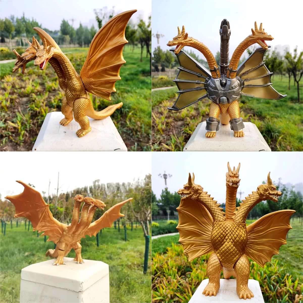 Large size three headed dragon - Model Kit Vs Action Figure 리뷰 및 가격