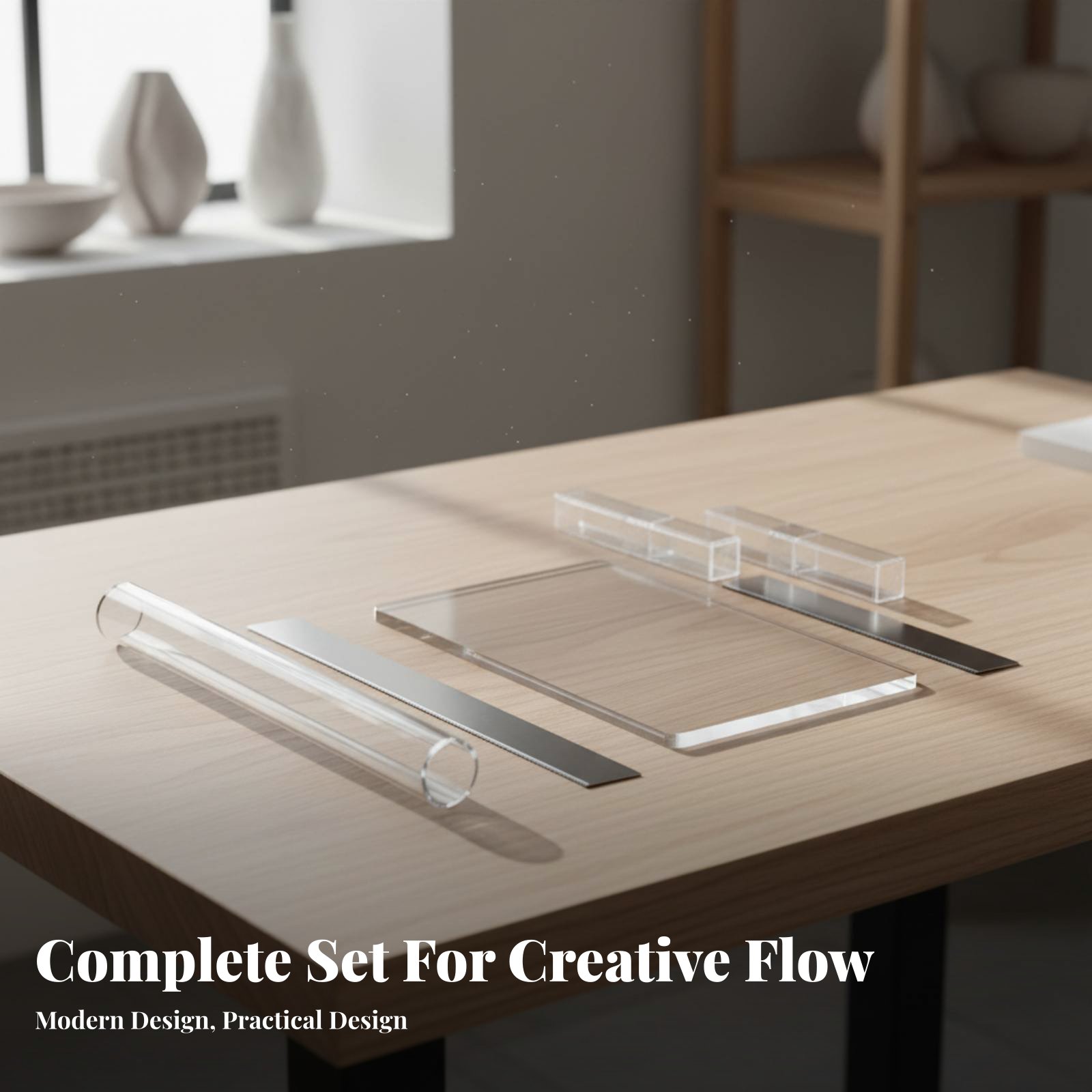 6 Pieces Acrylic Clay Cylinder - Model Kit Tool 리뷰 및 가격