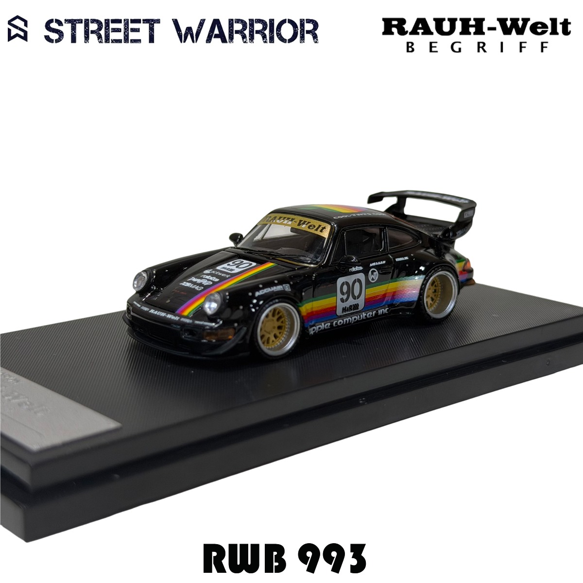 SW In Stock 1:64 RWB 993 Black - Model Kit Rg 리뷰 및 가격
